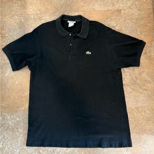 Lacoste Black Polo Shirt